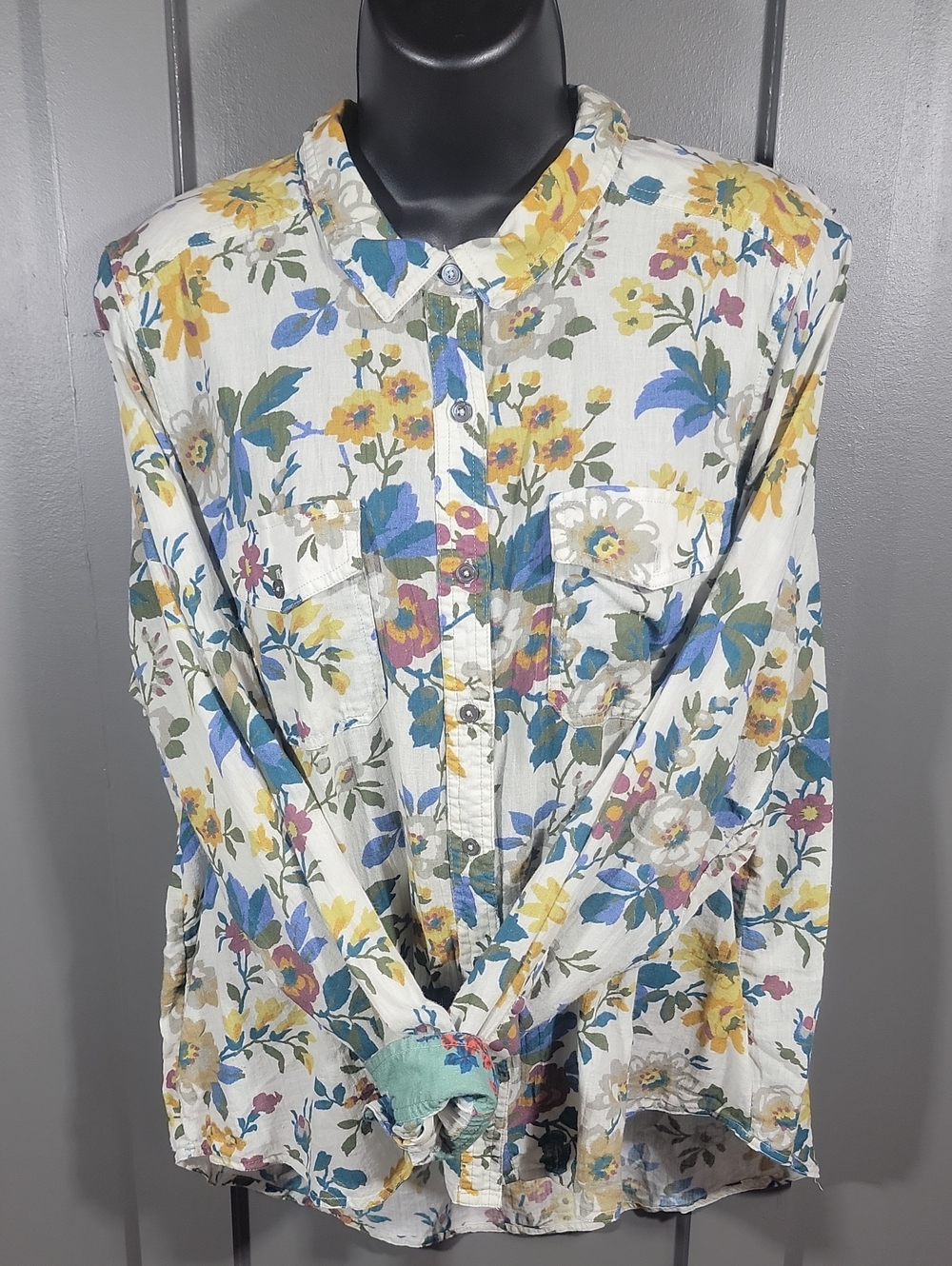 Sundance Button Down Blouse